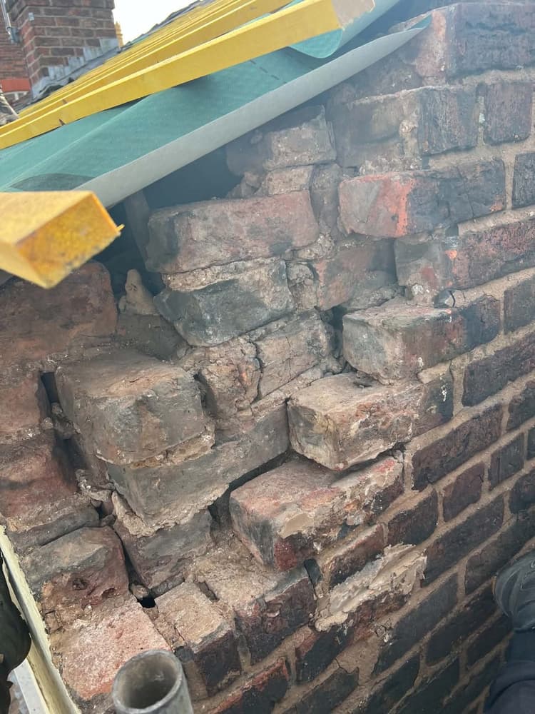 Brick Gable End Repair — Birkenhead — photo 2